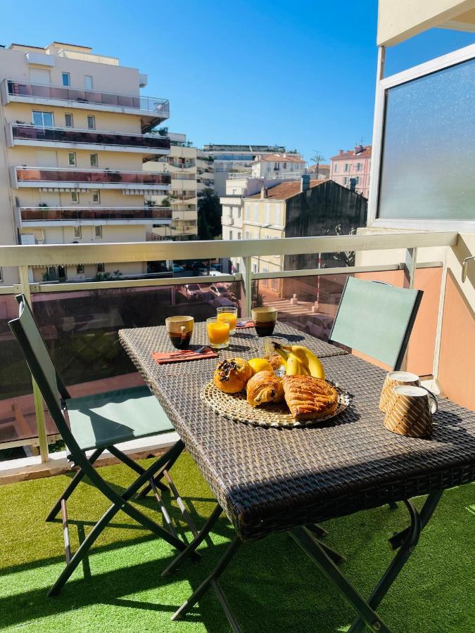 Le Week Riviera - Spacieux 3 Etoiles-Coeur De Cannes - Palais Des Festivals- Terrasse - Clim- Garage Luaran gambar
